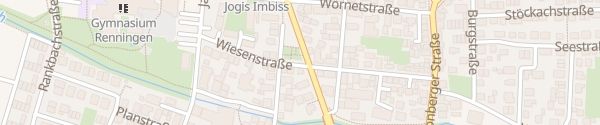 Karte Bahnhofstraße Renningen
