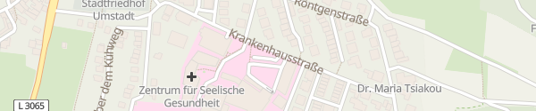 Karte Kreisklinik Groß-Umstadt