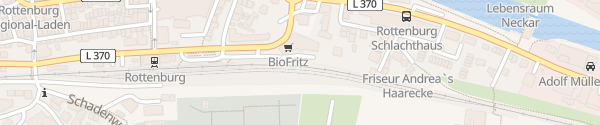 Karte Biofritz Rottenburg am Neckar