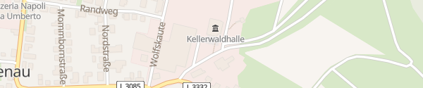 Karte Kellerwaldhalle Frankenau
