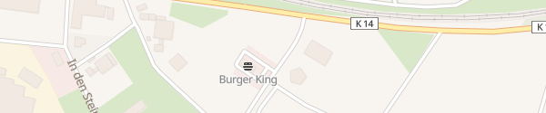 Karte Burger King Kirchhain