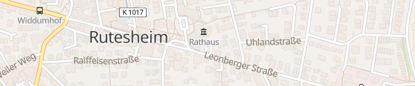 Karte Rathaus Rutesheim