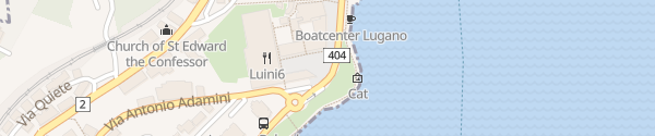 Karte LAC Lugano
