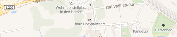 Karte bora HotSpaResort Radolfzell am Bodensee