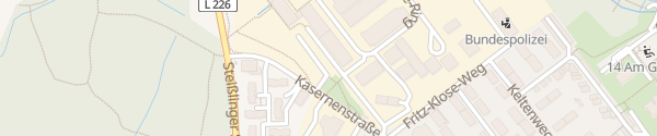 Karte Kasernenstraße Radolfzell am Bodensee