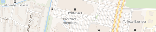 Karte Hornbach Weserpark Bremen