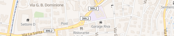 Karte Piazzale Gilberto Quadri Viganello