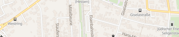 Karte Bahnhof Seligenstadt