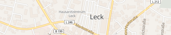 Karte Marktplatz Leck