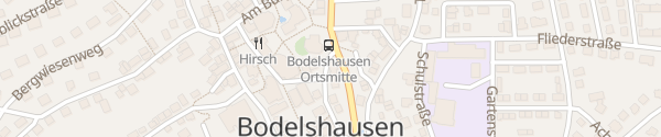Karte Forum Bodelshausen