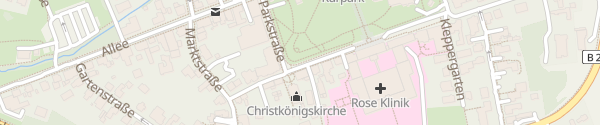 Karte Parkstraße Horn-Bad Meinberg