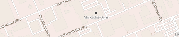 Karte Mercedes-Benz Niederlassung Böblingen Böblingen