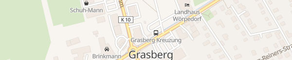 Karte Wohnmobilstellplatz Grasberg