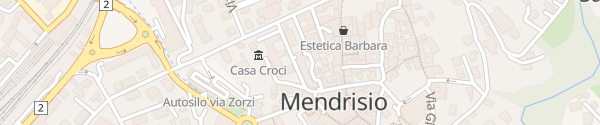 Karte Municipio Mendrisio