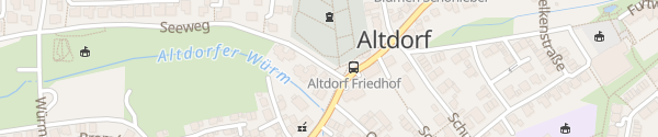 Karte Friedhof Altdorf