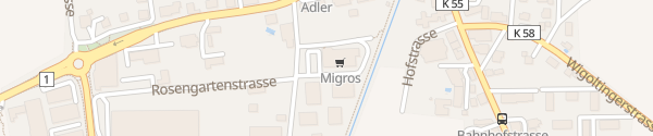 Karte Migros Müllheim