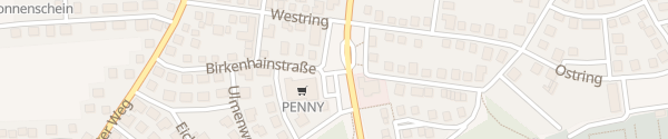Karte Penny Aschaffenburger Straße Kahl am Main