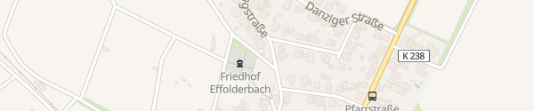 Karte Friedhof Effolderbach Ortenberg