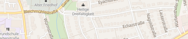 Karte Kocherstraße Sindelfingen
