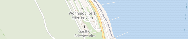 Karte Wohnmobilpark Edersee Alm Waldeck