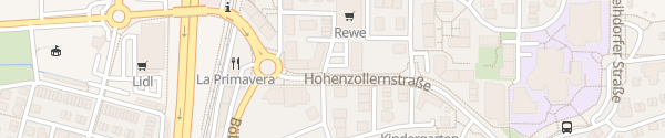 Karte REWE Holzgerlingen