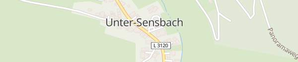 Karte Sporthalle Unter-Sensbach Oberzent