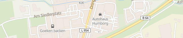 Karte Autohaus Humborg Bad Driburg