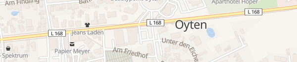Karte PENNY Hauptstraße Oyten