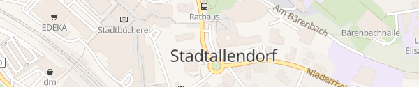 Karte Rathaus Stadtallendorf