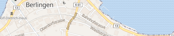 Karte Bahnhof Berlingen