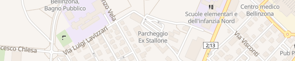 Karte Parcheggio Ex Stallone Bellinzona