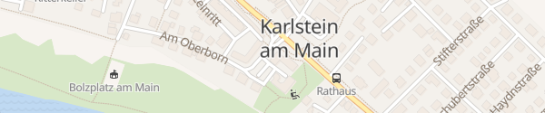 Karte Rathaus Karlstein am Main