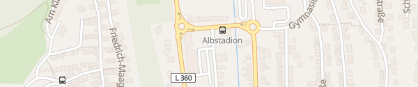 Karte McDonald's Albstadt