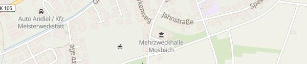 Karte Mehrzweckhalle Schaafheim