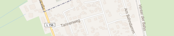 Karte Tannenweg Krempel