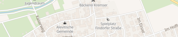 Karte Gästehaus Iwwerdorfer Hof Büdingen