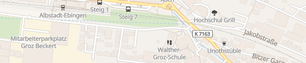 Karte Walther-Groz-Schule Albstadt