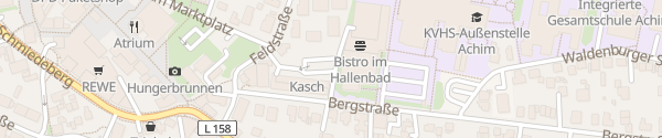 Karte Hallenbad Achim