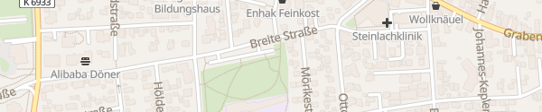Karte Jakob-Stotz-Platz Mössingen
