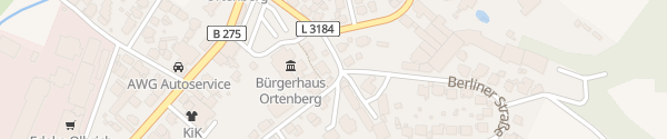 Karte Neuer Weg Ortenberg