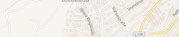 Karte Obere Ringstraße Gerlingen