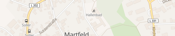 Karte Hallenbad Martfeld