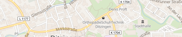 Karte P3 am Schloss Ditzingen