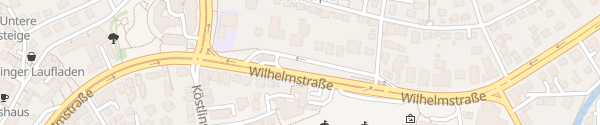 Karte Wilhelmstraße Tübingen