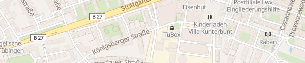 Karte Ultra-Schnelllader Stadtwerke Tübingen