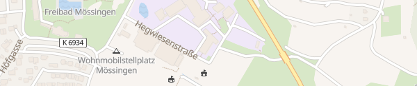 Karte Evangelisches Firstwald-Gymnasium Mössingen