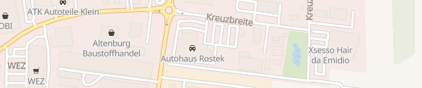 Karte Rostek Automotive Bückeburg