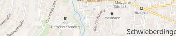 Karte Rathaus Schwieberdingen