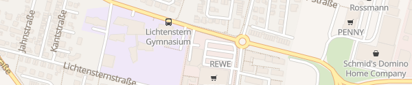 Karte Rewe / Bäckerei Clement Sachsenheim