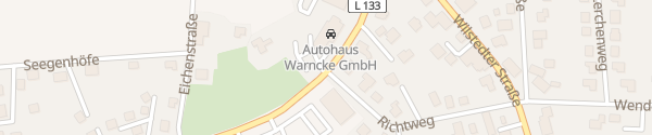Karte Autohaus Warncke Tarmstedt